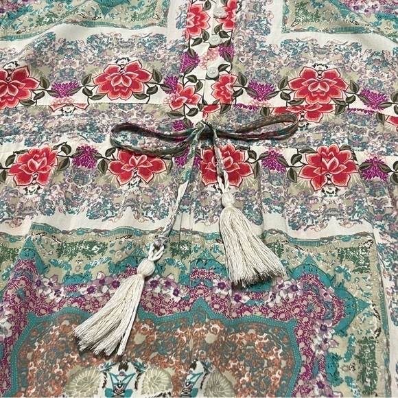 EN Creme Floral Boho Jumpshort - Picture 4 of 11